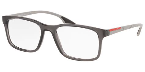 prada linea rossa ps01lv|Prada Linea Rossa PS01LV 01D1O1 Glasses Matte Grey.